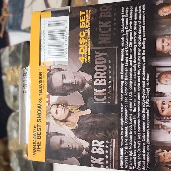 2012  HOMELAND THE COMPLETE SECOND SEASON  4 - DISC SET. - Picture 10 of 11